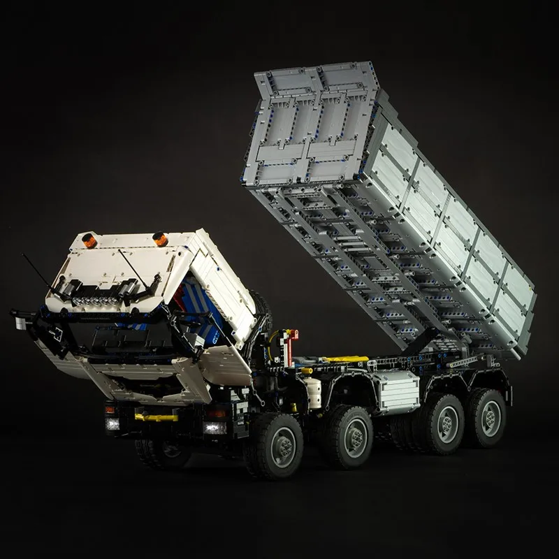 Новый moc RC самосвал 8x8 гигантский грузовик с дистанционным управлением