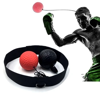 

Kick Boxing ball Reflex Head Band trainer Equipment Fighting Boxeo Ball Training Reflex Speed Ball Muay Thai Quick Response Ball