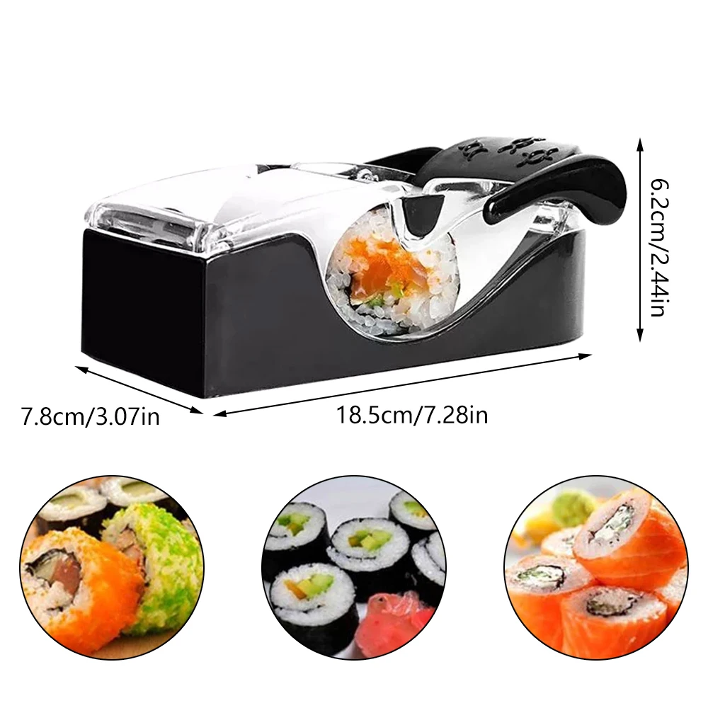 Magic Rice Mold Sushi Maker Roller Machine DIY Japanese Bento Vegetable Meat Sushi Rolling Tool Kitchen Gadgets Accessories_voghion.com