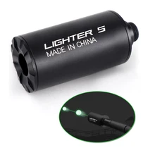 Тактический военный CS стрельба Авто Tracer Зажигалка S блок светится в темноте 14 мм/10 мм для страйкбола охотничий как в CS игрушка