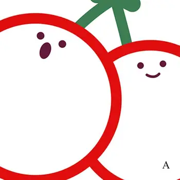 

Cute Cartoon Strawberry Cherry Avocado Pineapple Pomegranates Office Notes Times Message Stickers n Memo Posted Meno Pad R9T6