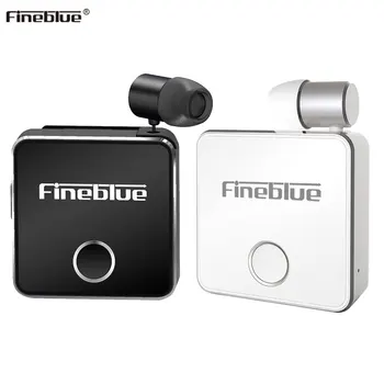 

FineBlue F1 Wireless Headset Bluetooth V5.0 handsfree earphone Music Headset Vibrating Alert Wear Clip Earphone for Smartphone
