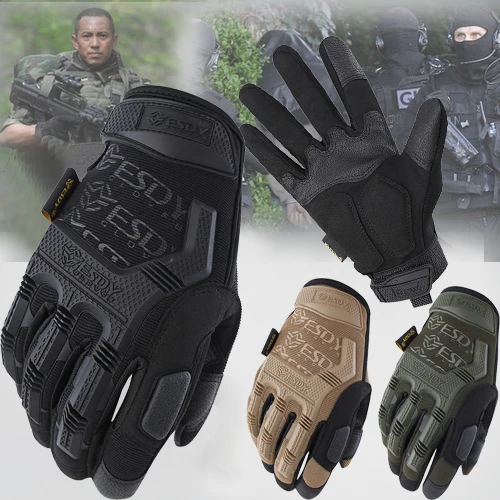 

Outdoor Tactical Gloves Climbing Training Sport Gloves Men Full Finger Cut Resistant Gloves Anti-cutting Combat Hunting Gloves .
