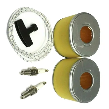 

Air Filter Spark Plug Cord & Handle X 2 Service Kit For Honda GX140 GX160 GX200 Power Tools Accessories Durable
