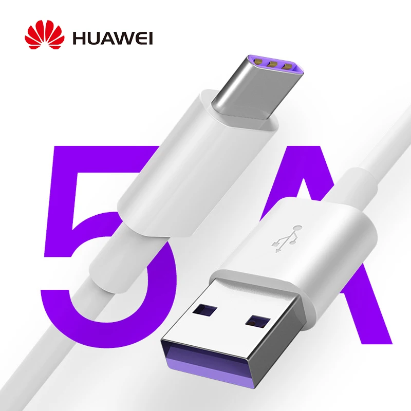 

Huawei USB 5A Type C Cable P30 P20 Pro lite Mate20 10 Pro P10 Plus lite USB 3.1 Type-C Original Supercharge Super Charger Cable