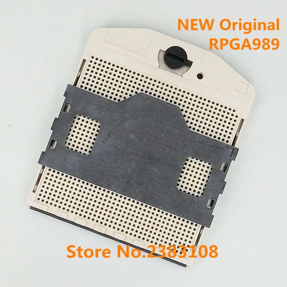 5pcs* New Original Socket Rpga989 Rpga 989 Cpu Base Pc Connector Bga ...