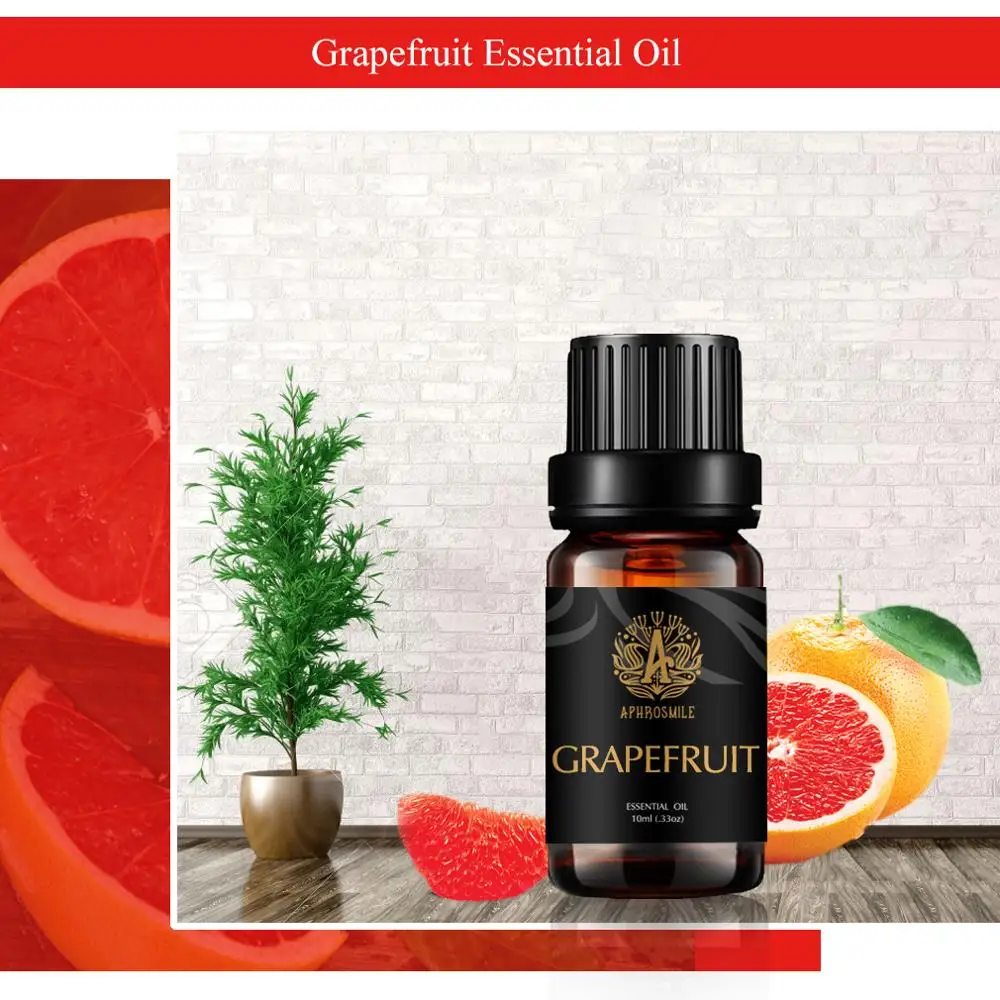 

10ml Grapefruit Pure Essential Oil for Aromatherapy Diffusers Air Freshening Aromatherapy Diffusers Pure Essential Oils