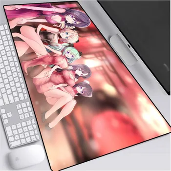 

Anime Sexy Girl Mouse Pad Game Pad Player Locking Pad Keyboard Computer Mouse Play Pad XXL Gaming Desk Kawaii Mousepad Desk Mat