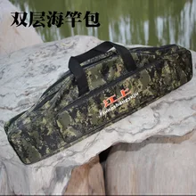 Рыболовный рюкзак, сумка для удочки, двойная большая сумка для живота, сумка для рыбалки, водонепроницаемая рыболовная Сумка, сумка для удочки