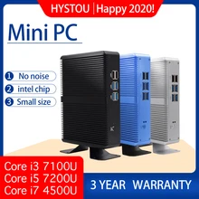 Core i5 7200U i7 4500U HYSTOU Mini PC Windows 10 HDMI VGA double port d'affichage mini HTPC mini ordinateur Linux i3 7167U 4K TV box pc(China)