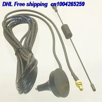 

DHL 50pcs Antenna GSM GPRS 3dBi SMB male Magnetic base for 3G Broadband USB modems antenna 22-a