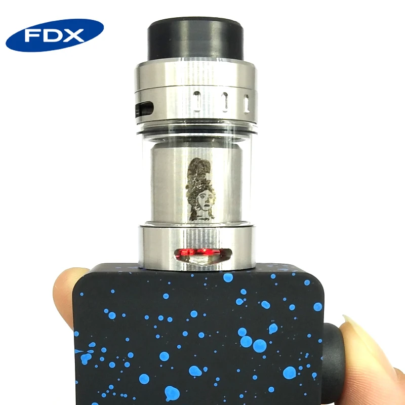 FDX Афины RDTA Стиль 510 RTA 4 мл Ёмкость с фокусным расстоянием 25 мм испаритель Tank для