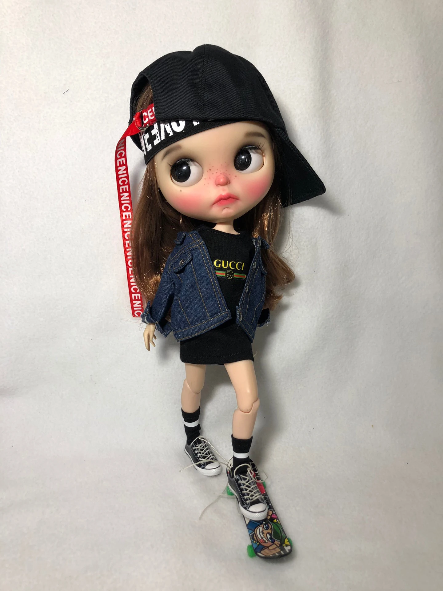 1/6, BJD, 30 см, игрушки для кукол, высокое качество, китайская Кукла, BJD, шарнир, кукла, Джинсовый комплект с плиссированной юбкой, Подарочные игрушки, свитер с медведем