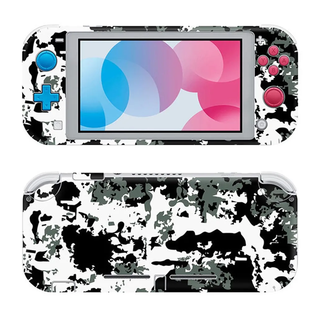 B Защитная кожа Наклейка Обложка для NS Switch Lite консоль контроллер кожи набор - Цвет: B