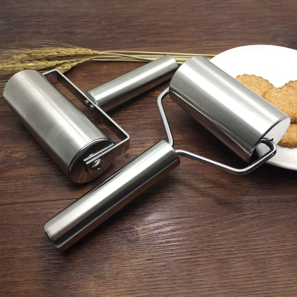 Инструмент ролик для пасты теста Скалка пицца печенье приготовления Многофункциональный нержавеющая сталь выпечки