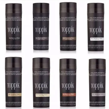 

Toppik 27.5g Keratin Hair Building Holding Fibers 9 Colors Full Hair Loss Concealer Growth Products Hair Care Treatment