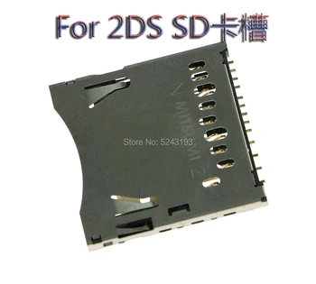 

Original Replacement Card Slot Socket sd card socket For 2DS Repair Parts 30PCS
