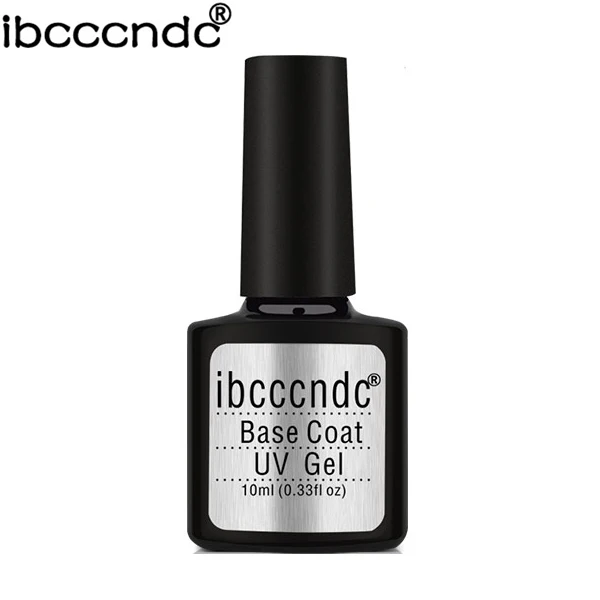 base coat IBCCCNDC Гель-лак для нейл-арта DIY 80 цветов лак замочить от эмалей УФ-гель для ногтей классический красный 10 мл основа верхнее покрытие - Цвет: base coat