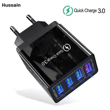 Ола USB Зарядное устройство Quick Charge 3,0 Быстрая зарядка Зарядное устройство QC3.0 QC мульти штекер Адаптер стены мобильный телефон Зарядное устройство для iPhone samsung Xiaomi Mi