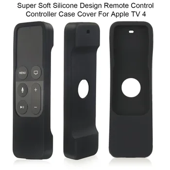 

Super Soft Silicone Design Remote Control Controller Case Cover Dust-Proof Protective Case Cover For Apple TV 4