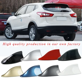 

Waterproof shark fin antenna special car radio aerials auto antenna Stronger signal Piano paint for Nissan Qashqai