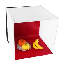 ALLOYSEED 40cm Faltbare Platz Lightbox Softbox Tragbare Foto Studio Fotografie Flash Licht Diffusor Weiche Box Für DSLR Kamera