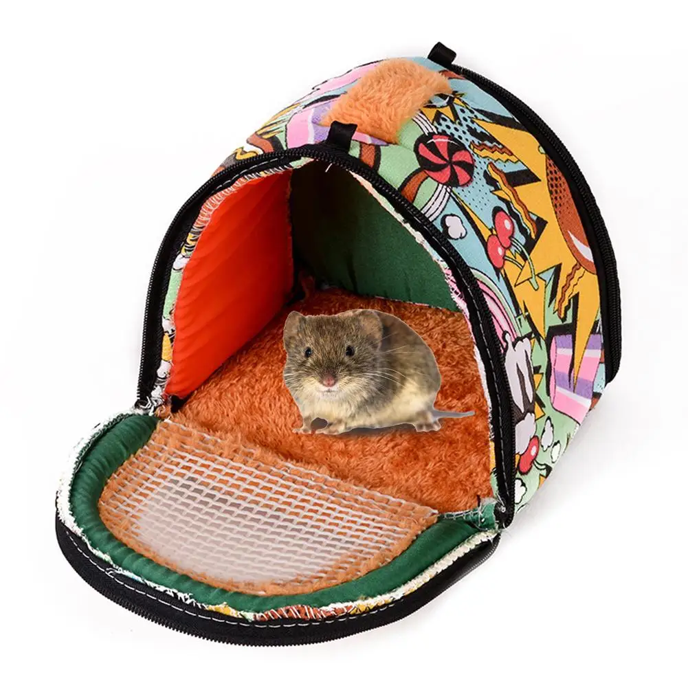 

Small Pet Outside Bag Pet Hamster Carrier Bag Breathable Portable Travel Handbags Backpack With Shoulder Strap For Small Pets