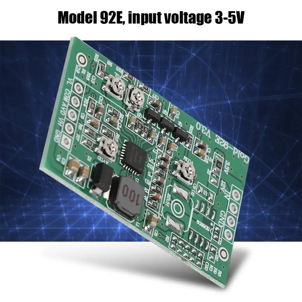 Повышающий Модуль платы lcd TCON плата VGL VGH VCOM AVDD 4 регулируемая Gold-92E