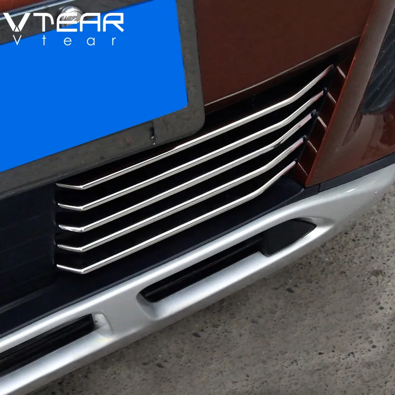 Vtear для peugeot пежо 3008 3008GT аксессуары внешней решетки радиатора автомобиля накладка