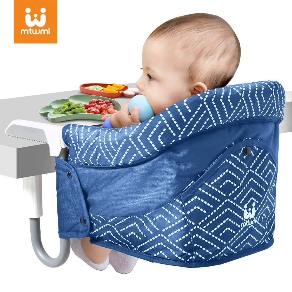 PROD 1005002541426346 MTWML Portable Baby Highchair Baby Seat For Table
Foldable Feeding Chair Seat Booster Safety Belt Harness Dinning Hook on
Chair