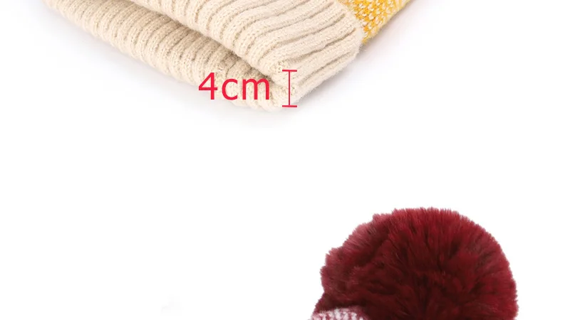 Thicken Winter ladies plush ball hat wool knit thick warm lining beanie hat ladies fashion mistakes ski cap