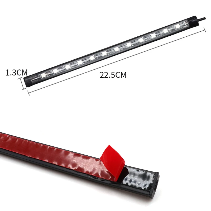  12X4 12X2 LED Car Foot Light Ambient Lamp With USB Remote Music Control Multiple Modes Automotive I - 4000161903840