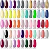 ROSALIND Nail Gel Manicure Set Lamp Gel Tools Kits For Nails Art UV Lamp Semi Permanent Nail Gel Polish Set With Base Top Coat 2