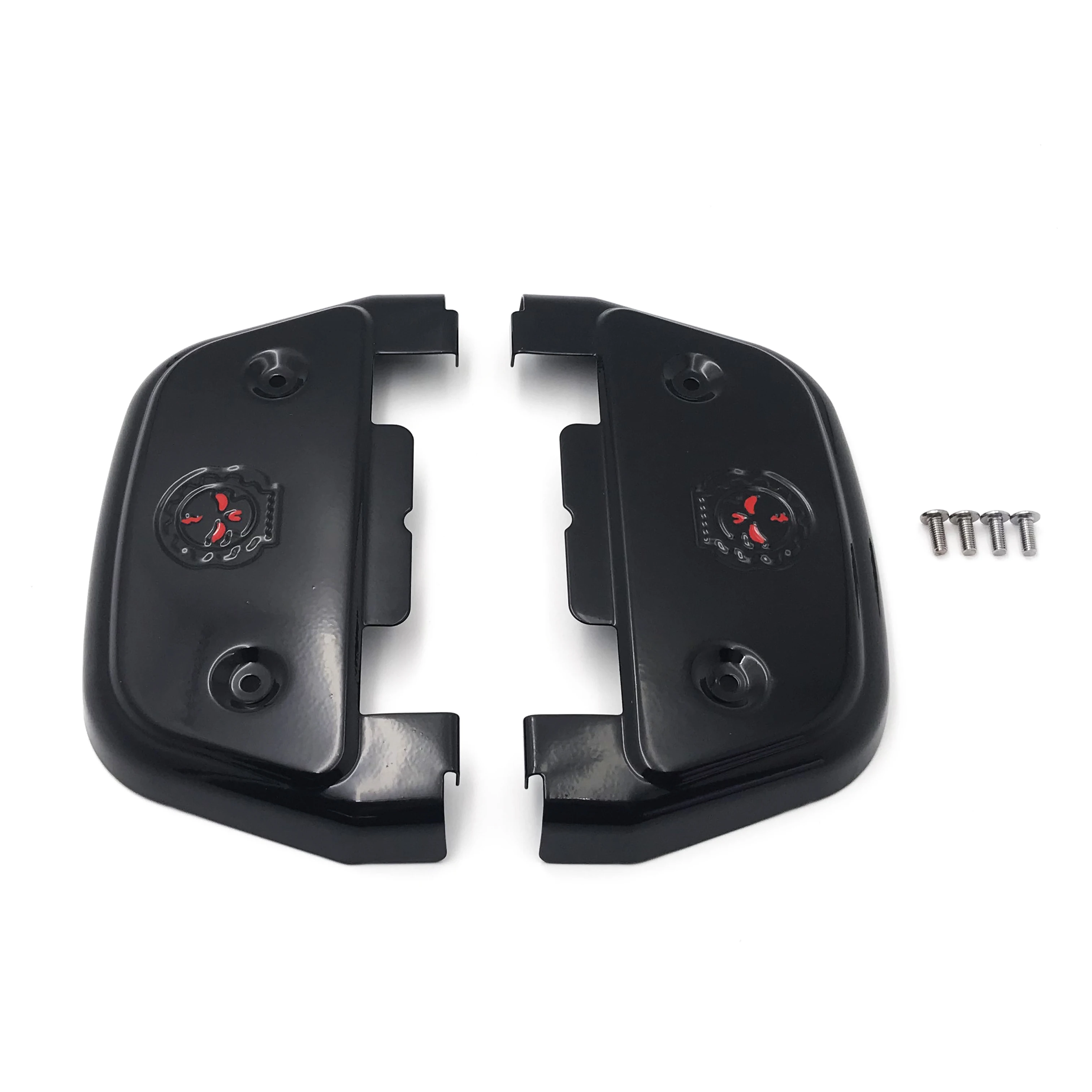 Aftermarket Бесплатная доставка крышка для пассажирской подножки 2006 позже Dyna/ 1986 FL