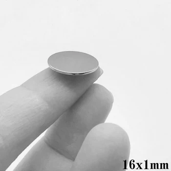 

10~300pcs 16x1 mm Rare Earth Magnets Diameter 16x1mm Small Round Magnet strong 16mmx1mm Permanent Neodymium Magnet disc 16*1 mm