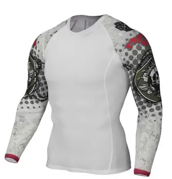 

Men's T-shirt basketball running fitness suit elastic training compression suit vs