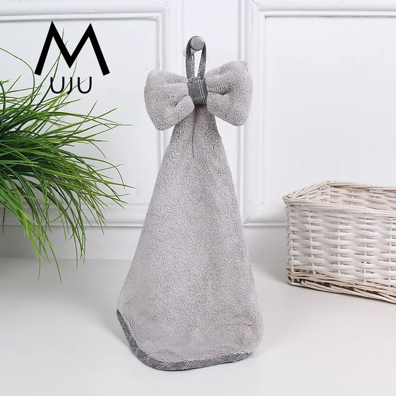 Manufacturers Direct Selling Simple Durable Hand Cleaning Towel Wholesale Bow-Hanging Skin Towel