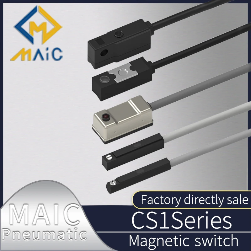 Пневматический цилиндр CS1-J Магнитный Геркон Сенсор CS1-G CS1-M CS1-U CS1-H CS1-S CS1-C73 датчик