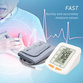 

660C Arm Sphygmomanometer Monitor Watch Automatic Sphygmomanometer Digital Arm Blood Meter Big Screen