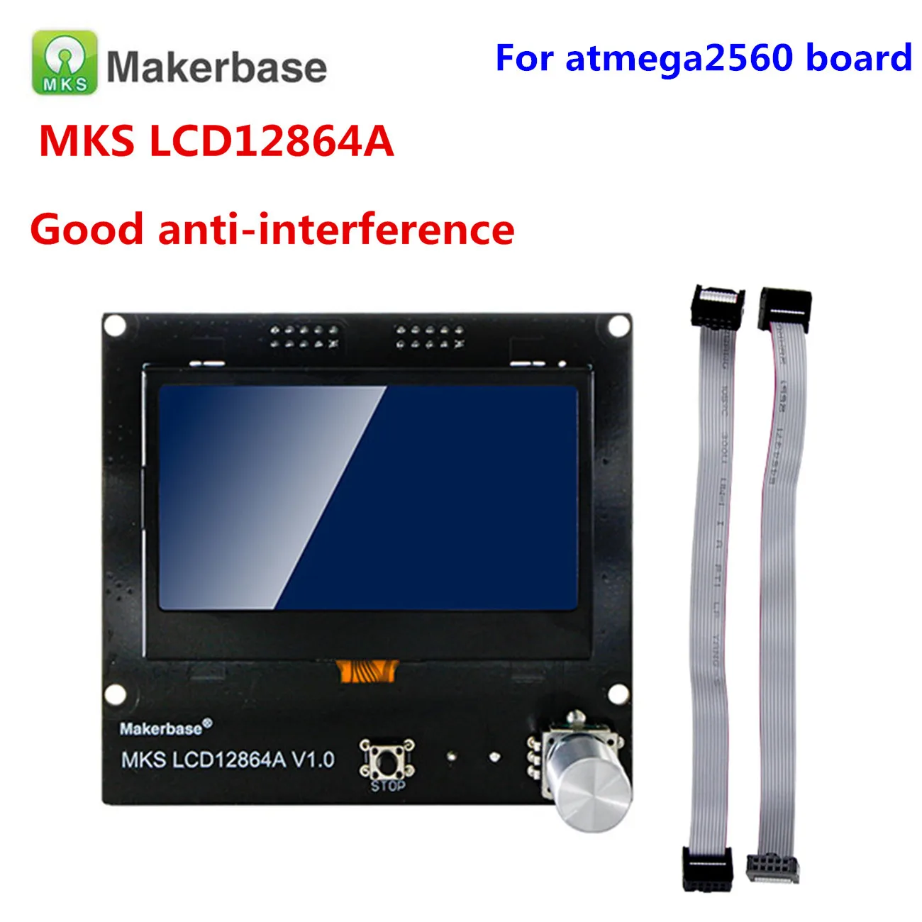 3D принтер дисплей панель lcd 12864 контроллер Reprap 12864 lcd MKS lcd 12864A экран lcd модуль для MKS gen v1.4 GEN_L материнская плата