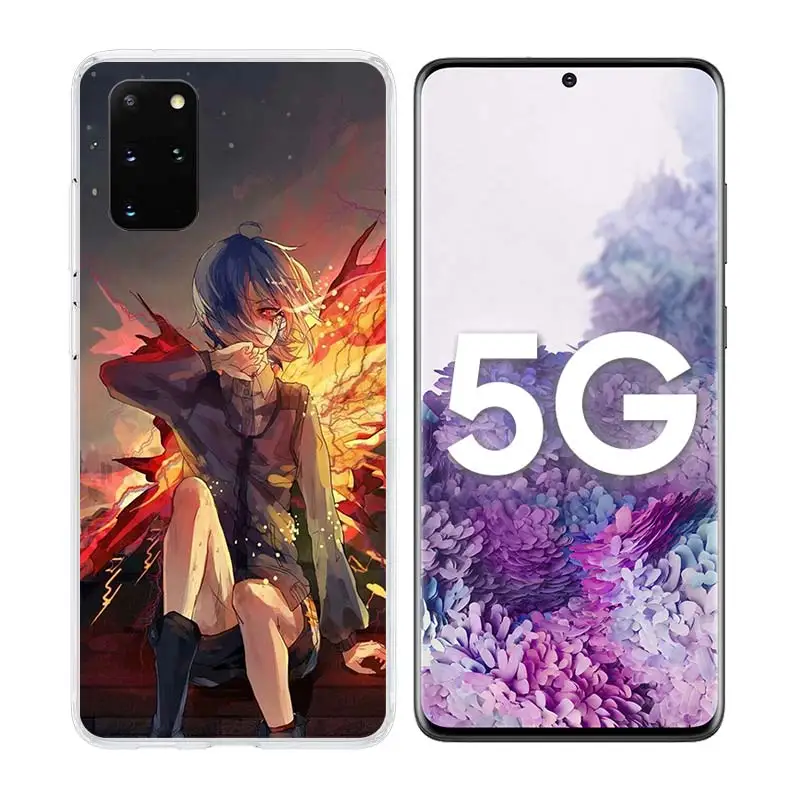 Чехол с аниме Токийский Гуль для Samsung Galaxy S20 Ultra S10 5G S10e S9 S8 Plus Note 20 10 Lite силиконовый
