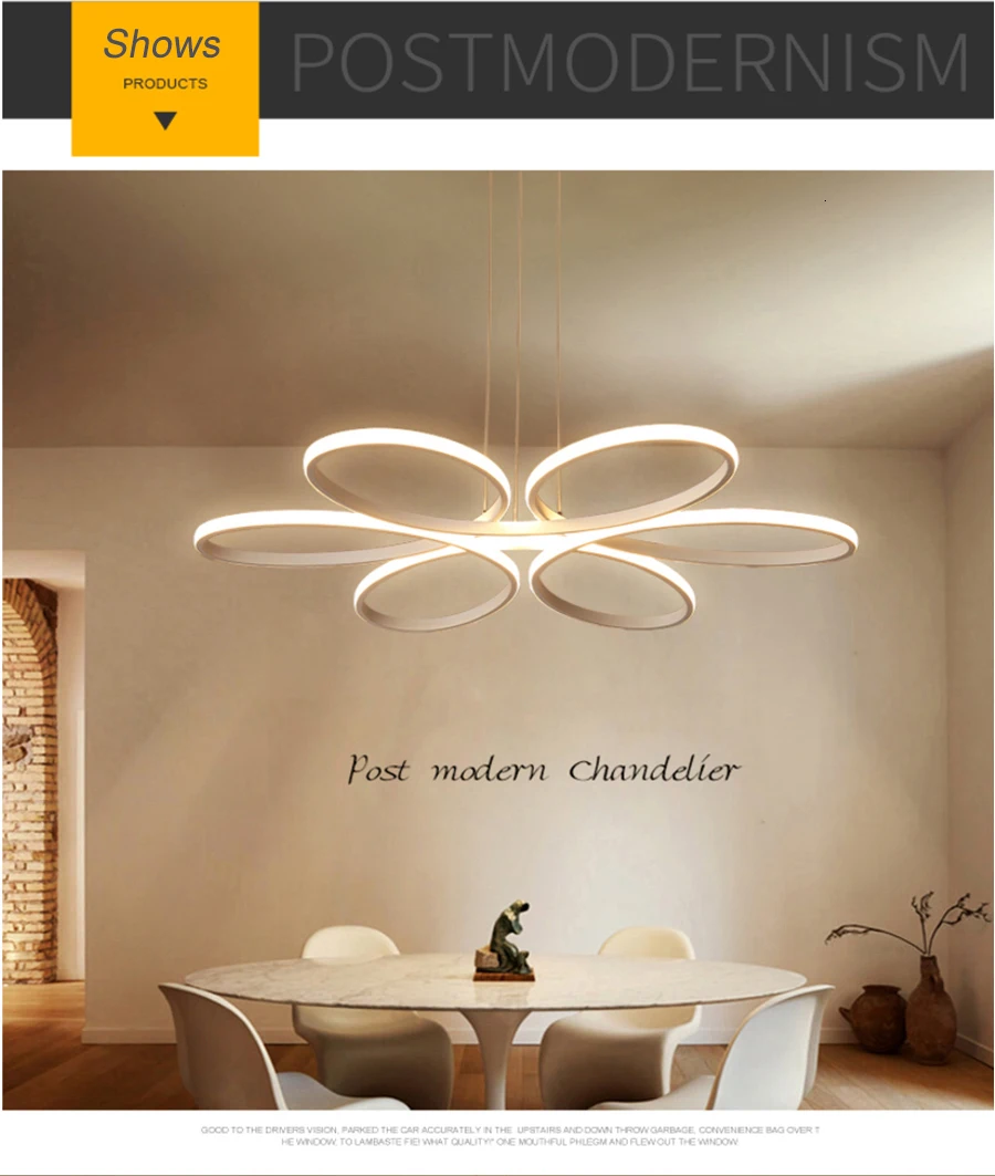 Modern led chandelier lighting for living room bedroom dining room indoor home lustre chandelier lamp AC90v-260v lampadario