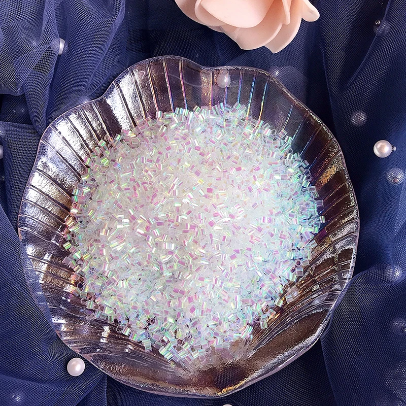 

Happy Monkey 10/50g Bingsu Beads Slime Additives Iridescent Beads Supplies DIY Sprinkles kit for Fluffy Clear Crunchy Slime Clay