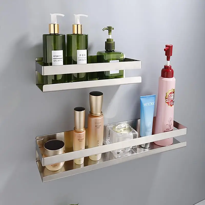 Bathroom Wall Shelf 20-40Cm Modern Matte Black Bathroom Kitchen Shower  Shelf 20Cm