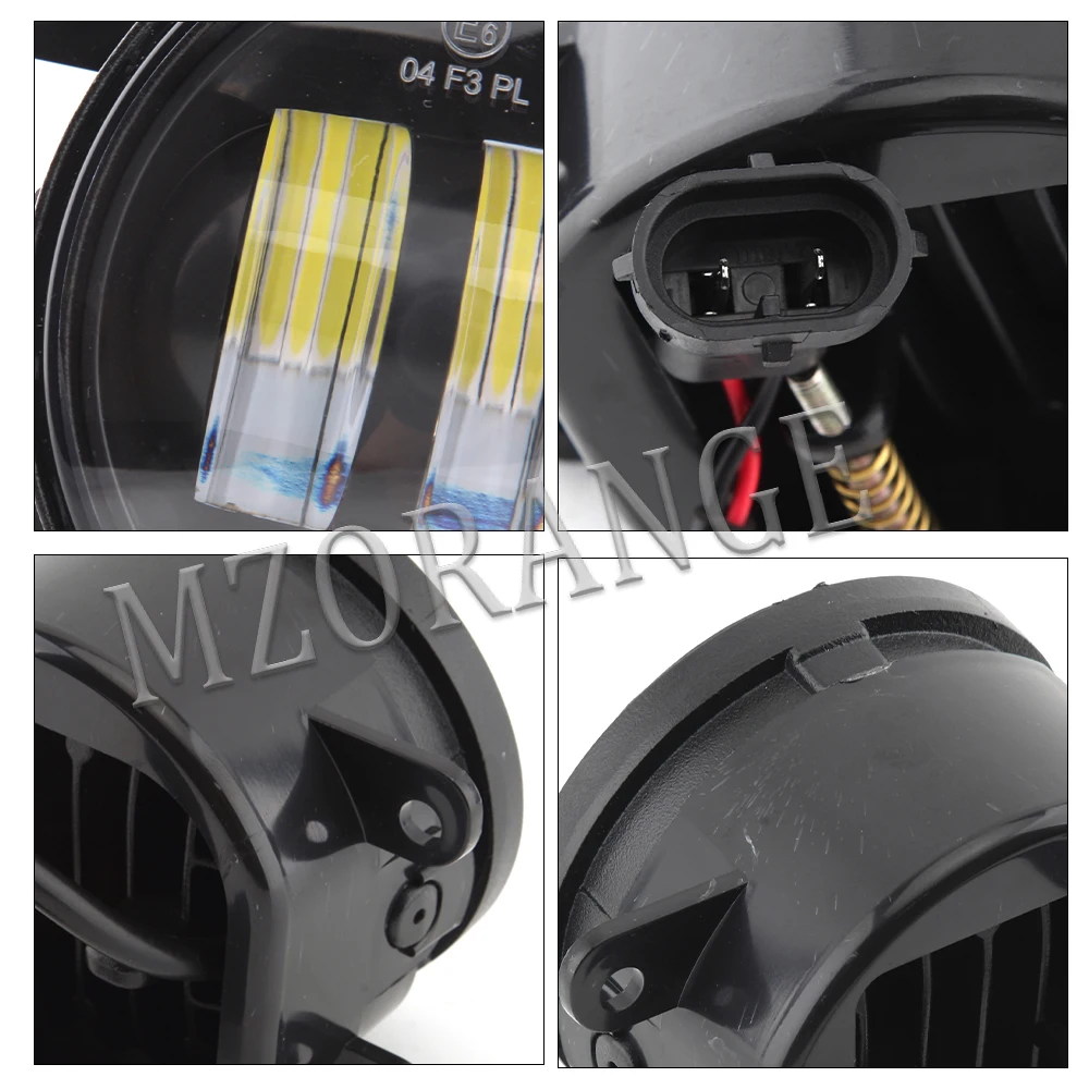 Fendinebbia a LED fendinebbia per Nissan Navara D40 Pathfinder R51 Note E11 Xterra Pixo UA0 Leaf 2005-2015 fendinebbia faro