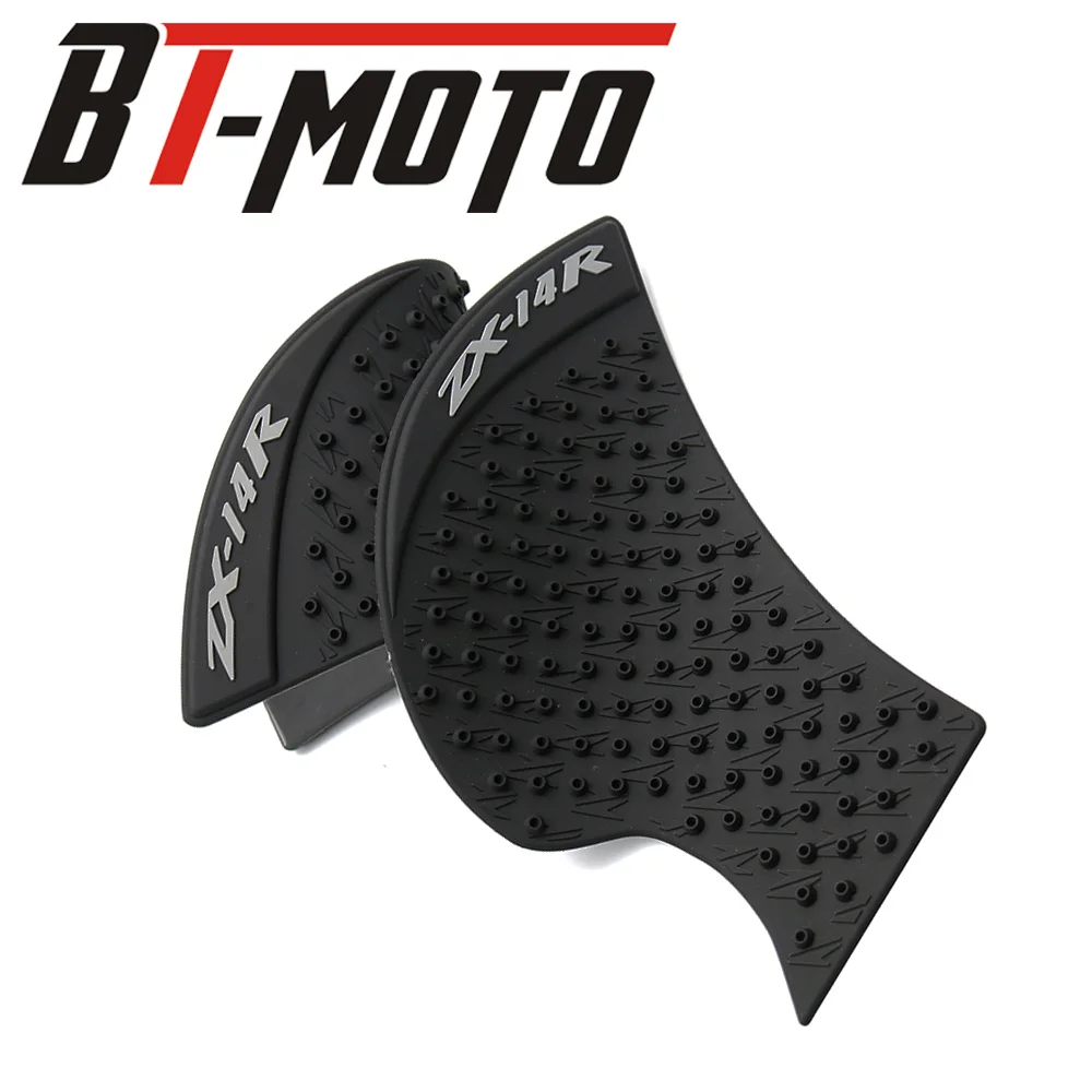 Для Kawasaki Ninja ZX14 2006-2011 ZX14R 2012- мотоцикл топливный бак газа тяговые колодки протектор резиновые 3 М наклейки