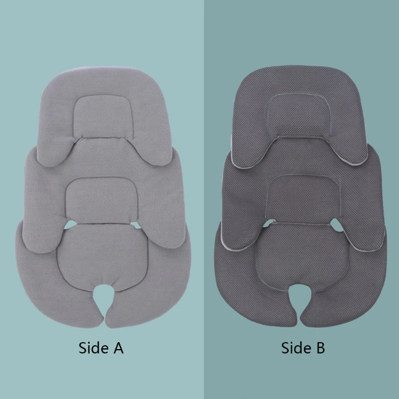 Baby Stroller Cushion Car Seat Insert Baby Head Neck Support Pillow Mattress Breathable Mesh Liner Mat Pram Thermal Mattress best stroller for kid and baby