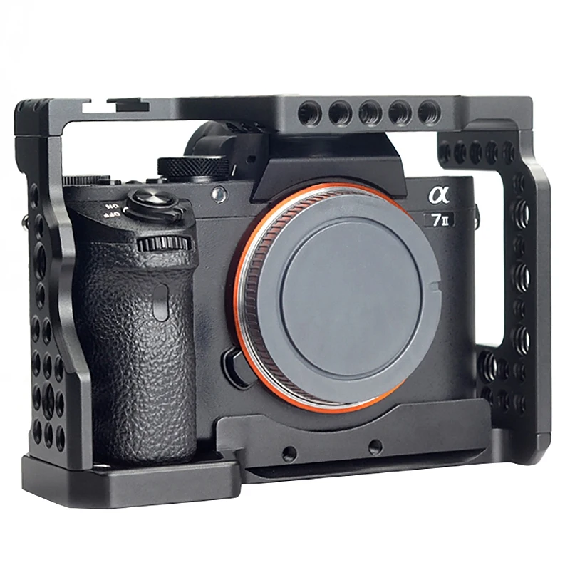 Горячая клетка для камеры DSLR с отверстием для размещения Arri 4/1 8/3 отверстие для резьбы для sony A9 A73 A7R3 A7M3 A7R III/A7M III/A7 III