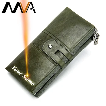 

Wallet Genuine Leather Women Clutch Wallets Multiple Cards Holder Long Female Purse With Phone Bag Fashion Woman Wallet New 8560