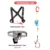SRT Rock Climbing Foot Ascender Riser With Pedal Belt Grasp Rope Gear Anti Fall Off Left Right foot ascend